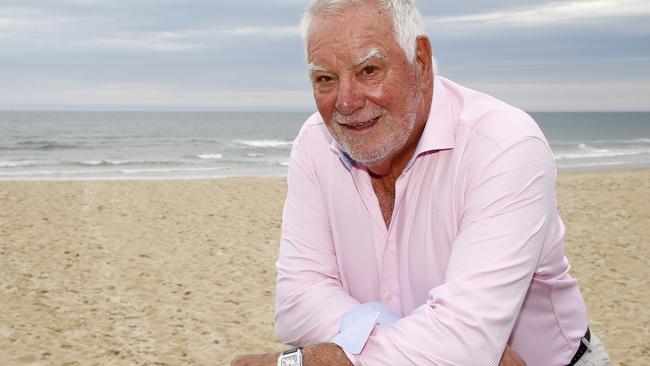 Gold Coast Tourism chairman Paul Donovan at Kurrawa Beach. Picture: Tertius Pickard