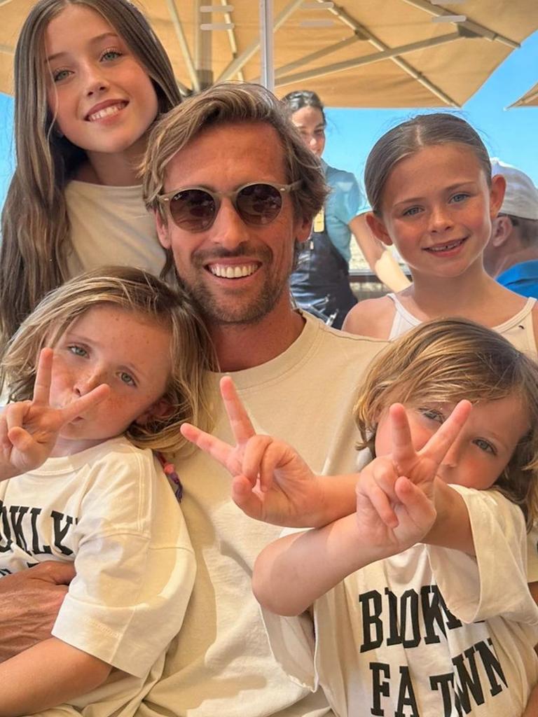 They have four kids. Picture: Instagram.