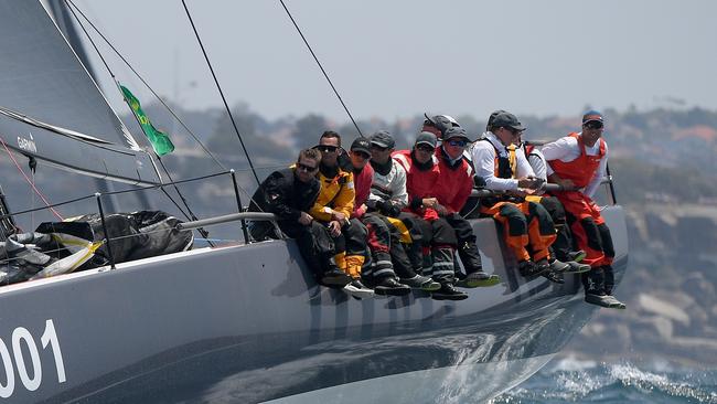 Ichi Ban on her way to winning the overall honours in the 2019 Sydney to Hobart.