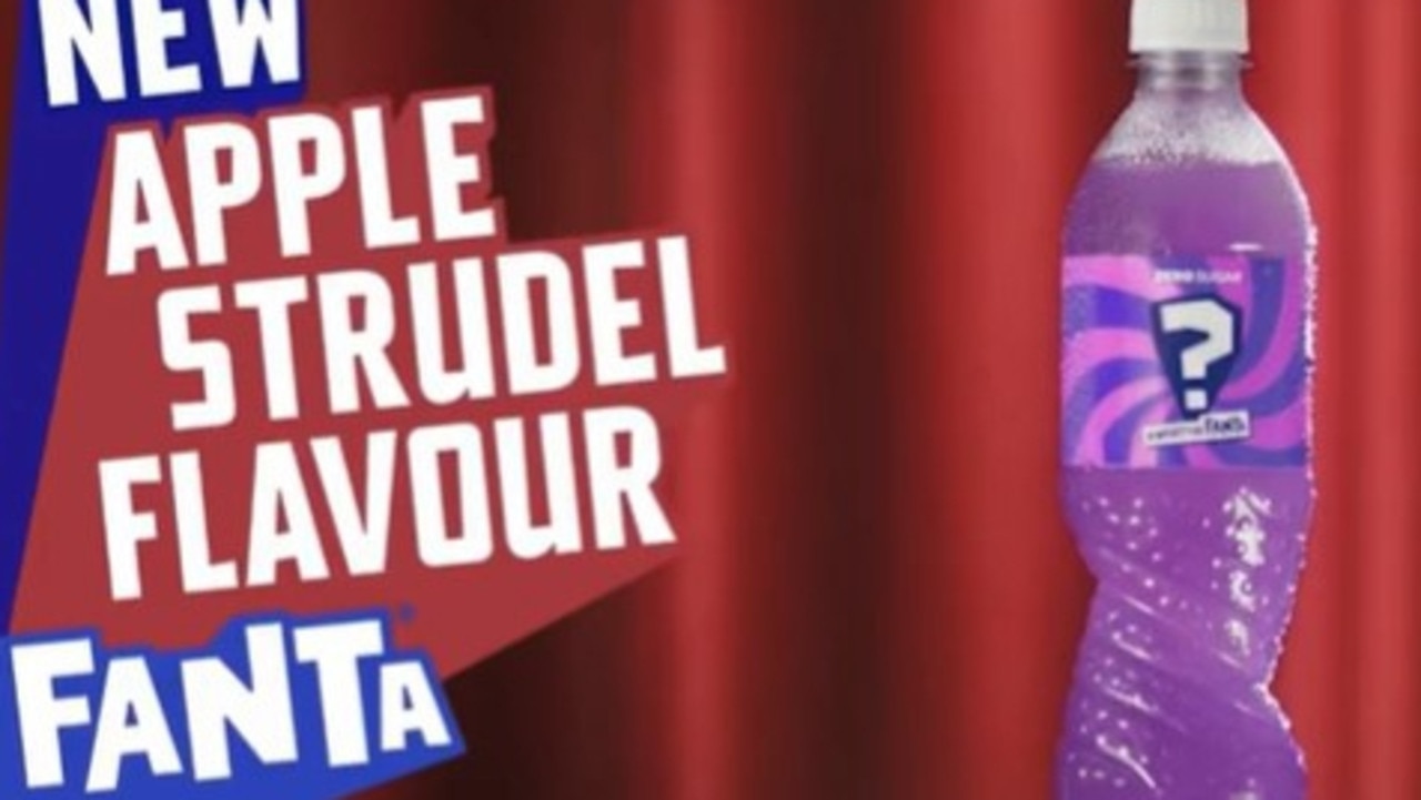 TikTok star 'Russeats' is contemptuous of Fanta’s apple strudel offering. Picture: Supplied