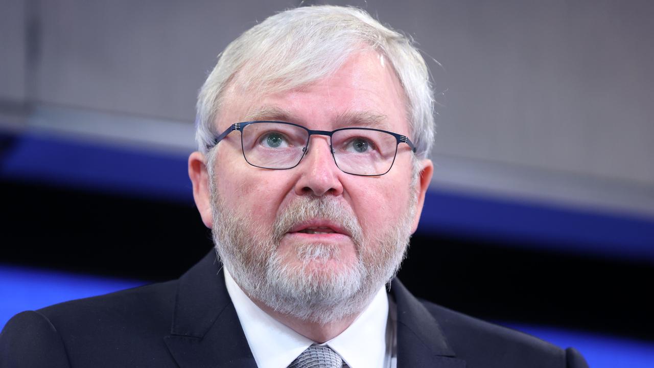 Former Prime Minister Kevin Rudd. Picture: Gary Ramage/NCA NewsWire