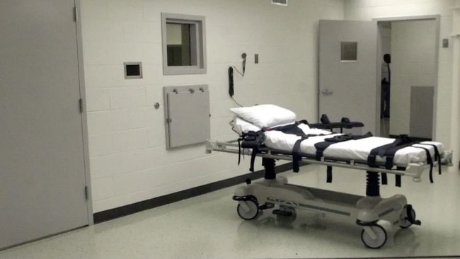 The execution chamber in Holman prison. Picture: Alabama Department of Corrections