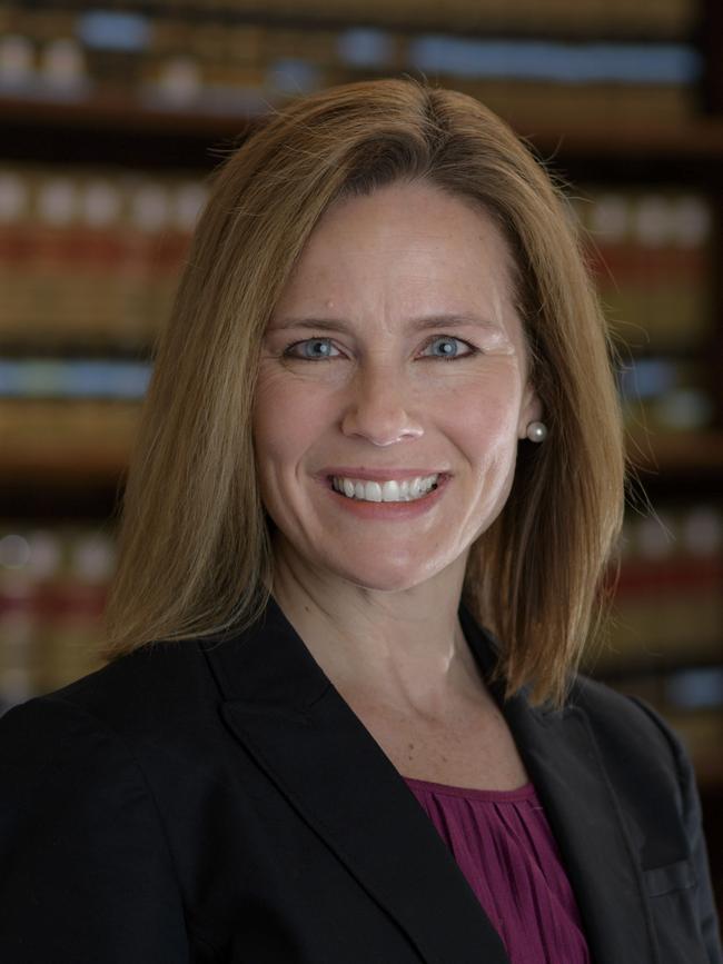 Judge Amy Coney Barrett.