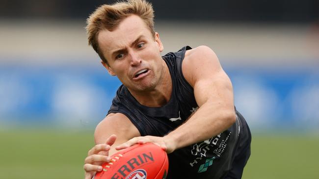 Lochie O’Brien’s Carlton future remains up in the air.