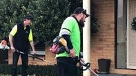 Scott and Worledge have been franchisees of a gardening maintenance business since 2019 which also provides a trash collection service, according to their website.