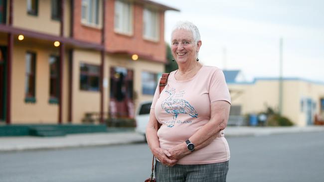 Flinders Island Mayor Annie Revie. Picture: PATRICK GEE