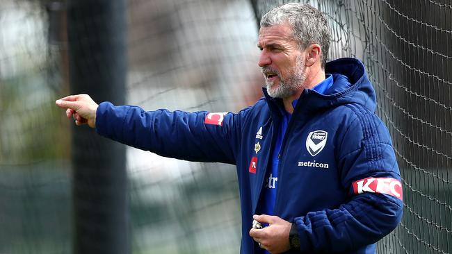 Melbourne Victory coach Marco Kurz: ‘I know we are a passionate club and we have to perform’. Picture: Getty Images
