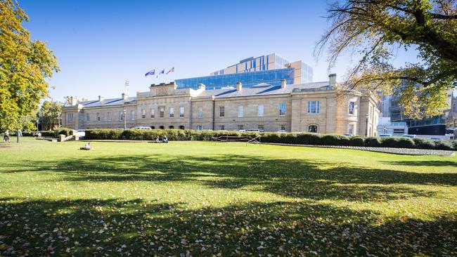 HOBART, AUSTRALIA - NewsWire Photos APRIL 30 2021: Parliament House, Hobart Waterfront, Tasmania. Picture: NCA NewsWire / Richard Jupe