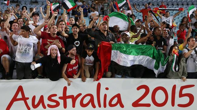 This has been a fantastic, friendly, multicultural tournament. But the Asian football boss still doesn’t want us. AFP PHOTO / CRAIG GOLDING.