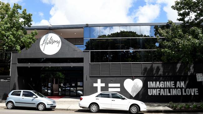 A Hillsong Church building in Waterloo, Sydney. Picture: NCA NewsWire/Bianca De Marchi