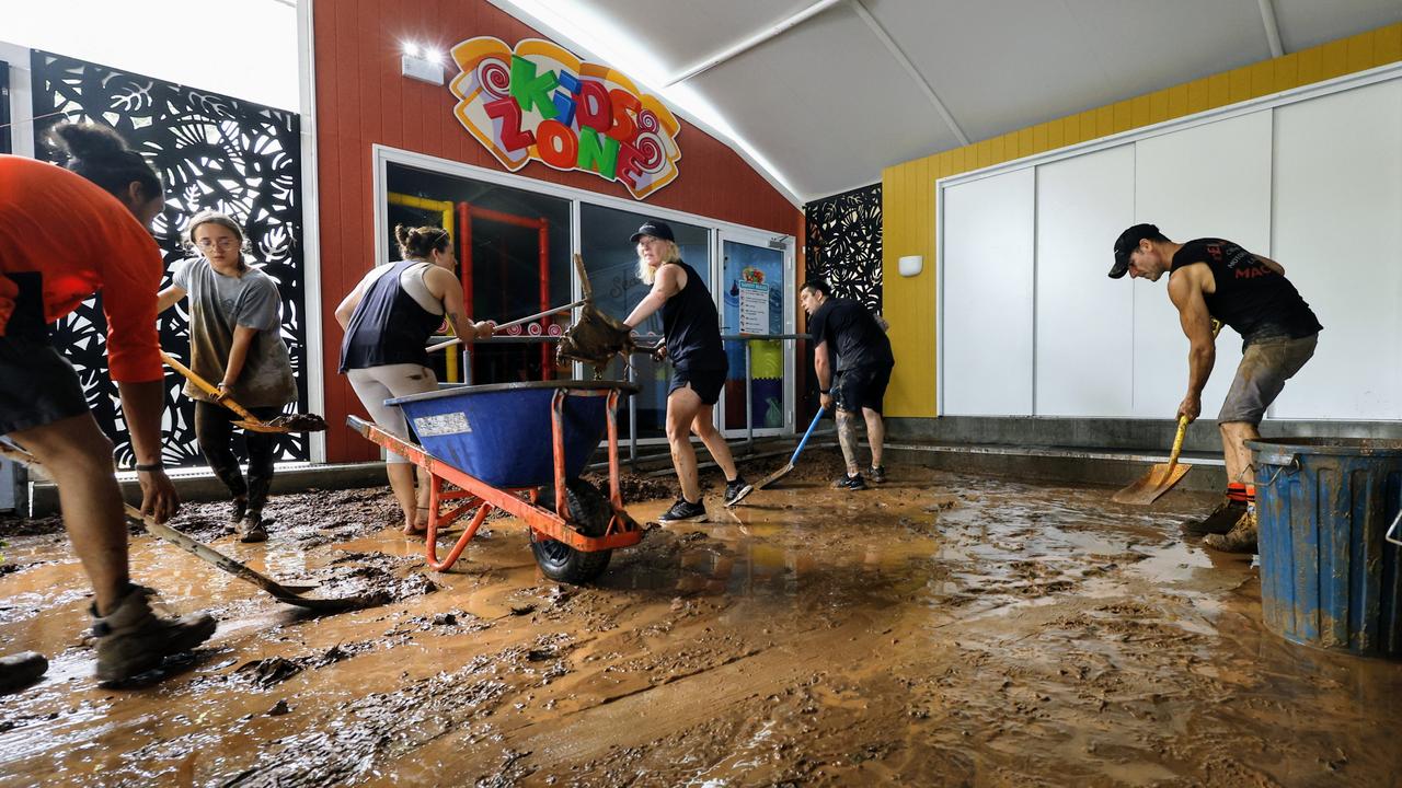 It comes as flooding caused by ex Tropical Cyclone Jasper created devastating scenes at Ellis Beach. Picture: Brendan Radke