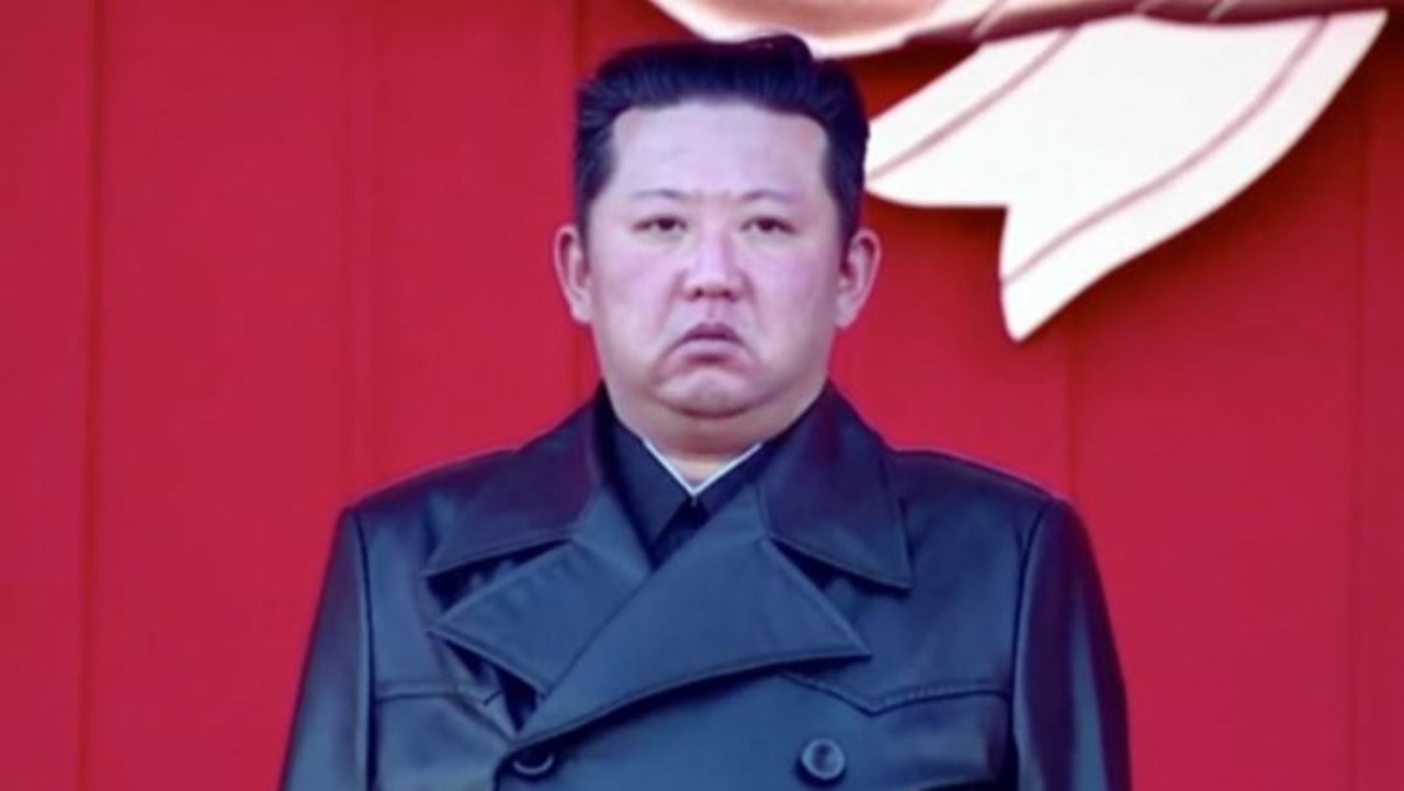 North Korea leader Kim Jong Un marked the 10th anniversary of the death of leader Kim Jong Il on Friday with a memorial service attended by thousands. Picture: KCTV