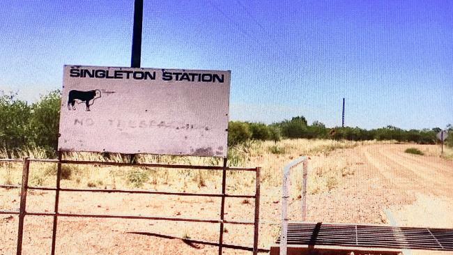 Singleton Station, located 120km south of Tennant Creek.