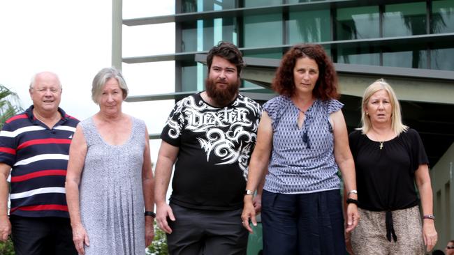 Friends and family of Ian Seibel – Russell Larsen, Kerrie Larsen, Aaron Seibel, Paula Seibel and Lorene Bullivant.