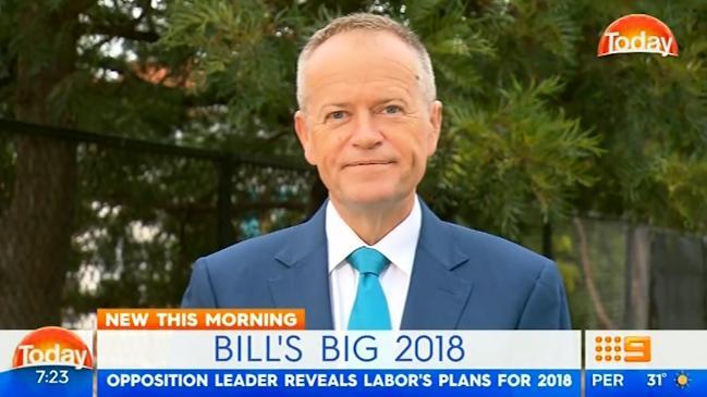 Karl Stefanovic grills Shorten on his agenda-setting speech