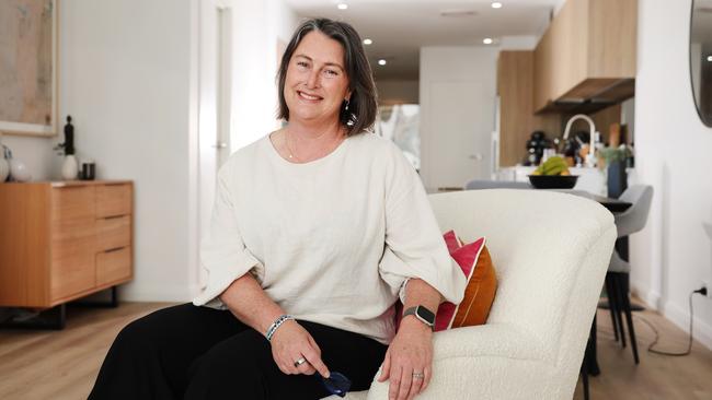 Menopause advocate Sonya Lovell says there are serious gaps in GP and public education around the issue that impacts half of Australians at some point in their lives. Picture: Rohan Kelly