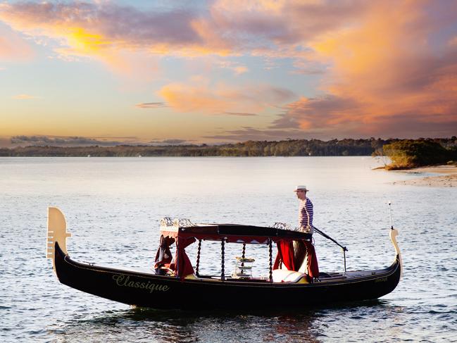 Bribie Island Gondola vessel Classique with Quinn Pryde