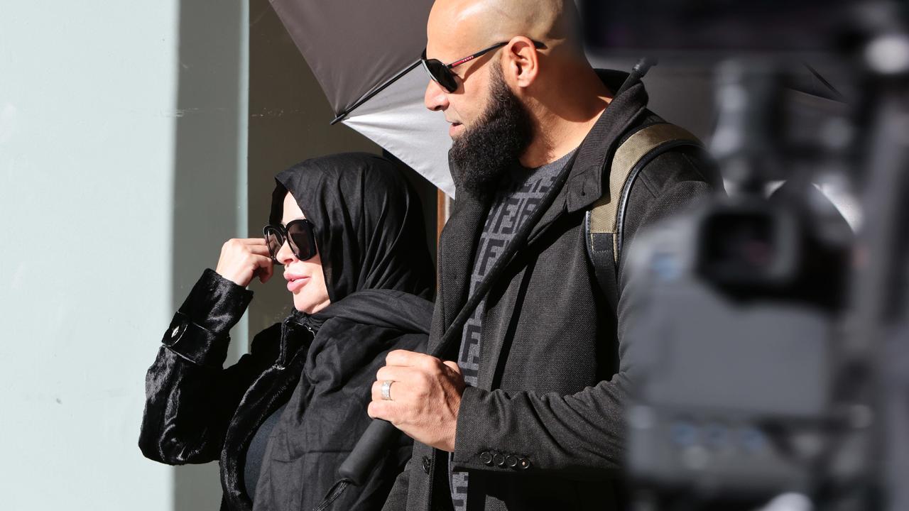 Juliet Young and her husband Belal Hamdan at court. Picture: NCA NewsWire