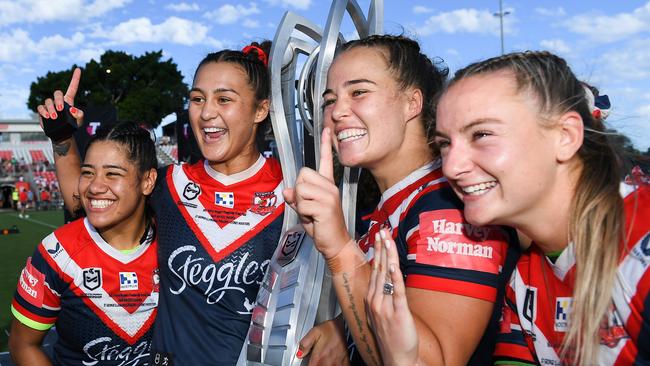 Sydney Roosters will kick-off their premiership defence against the Eels. Picture: Albert Perez/Getty Images