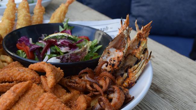 Hot seafood platter. Picture: Jenifer Jagielski