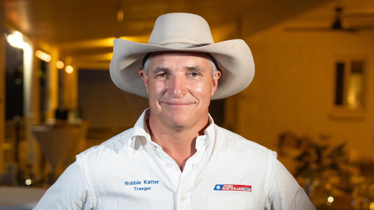 KAP leader and member for Traeger Robbie Katter in Mount Isa for his 2024 State Election party. Photo: Joanna Giemza-Meehan.