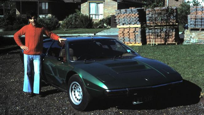 Joe Taranto was followed by police after selling his Lamborghini to Michael Sullivan in 1980. Picture: Supplied