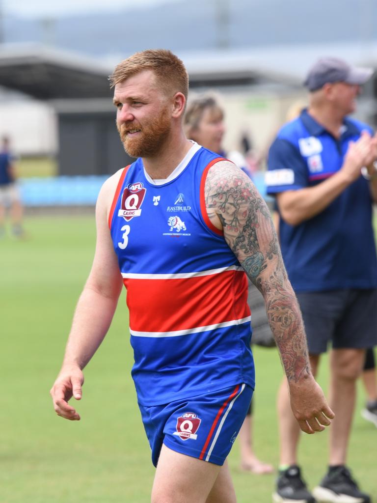 Josh Brinn of the Centrals Trinity Beach Bulldogs won the best on ground for Division 3 in the AFL Cairns grand final. Picture: Supplied