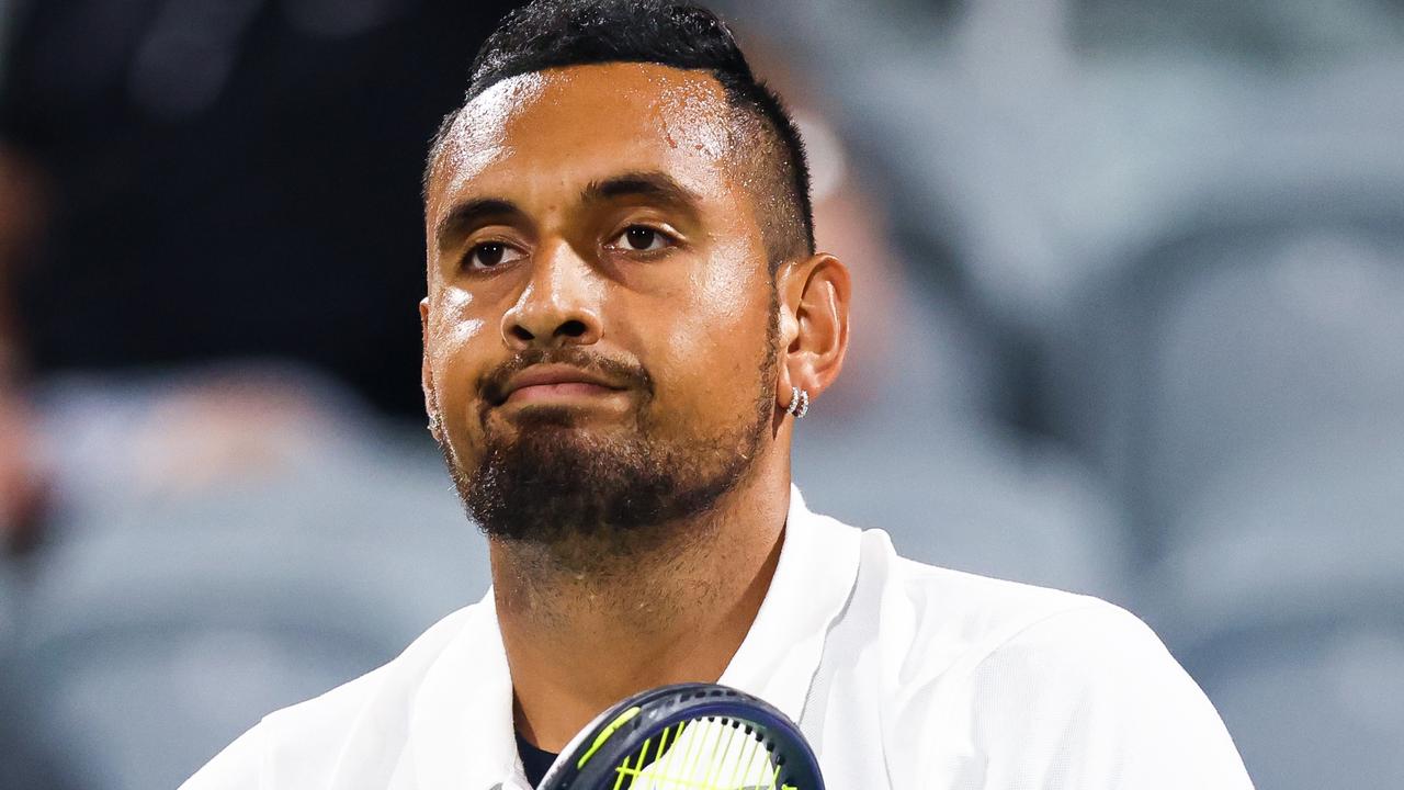 Nick Kyrgios. Photo by Casey Sykes/Getty Images.