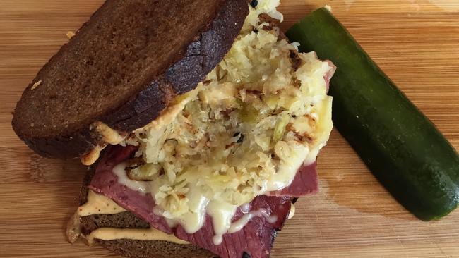 The Original Reuben at Flying Fig Deli.