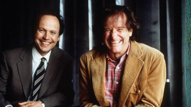 Billy Crystal and Robin Williams in 1997 film Father's Day.