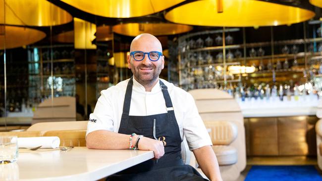 Calombaris at the Press Club, which was opened in 2006.