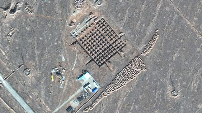 The underground Fordow nuclear site in Iran. Picture: Maxar Technologies