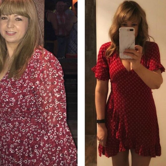 At her heaviest, mother-of-two Kerrie O'Brien weighed 91 kilos. She went from a size 18 to a size 8 in 15 months. 