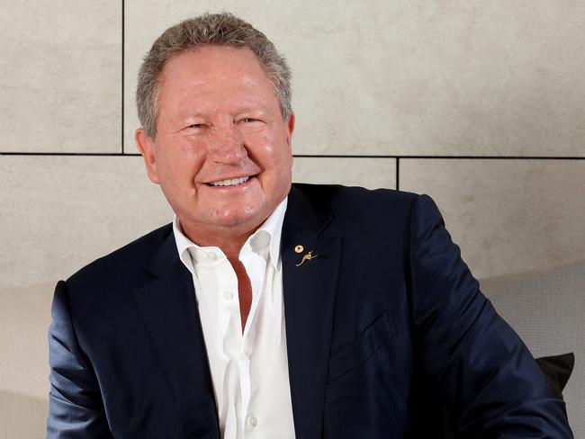 Andrew Forrest says this is a time to work together. Picture: Colin Murty/The Australian