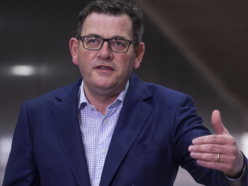 Victorian Premier Daniel Andrews hinted at a new raft of freedoms in the coming days. Picture: NCA NewsWire / Paul Jeffers