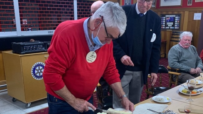 Ian Mcdougall is a dedicated member of the Mount Gambier Rotary Club and has been a Rotarian for nearly 50 years. Picture: Supplied