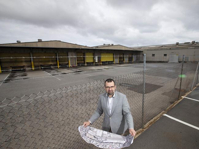 Fairland general manager Scott Searle at the Findon Road site. Picture Simon Cross