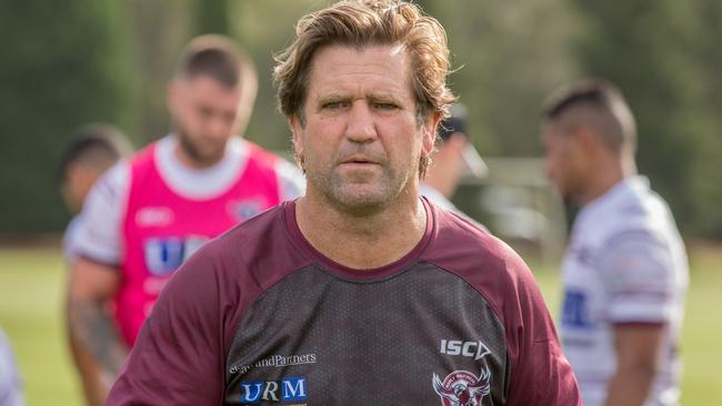 Des Hasler is prepping his troops for an intense start. Image: Supplied.