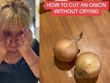 Onion tears are no laughing matter.