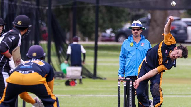 James Reuther has been one of the top bowlers in SACA Premier Cricket. Picture: Russell Millard