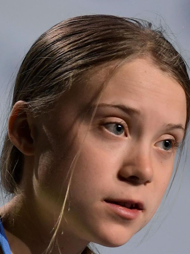 Greta Thunberg. Picture: AFP