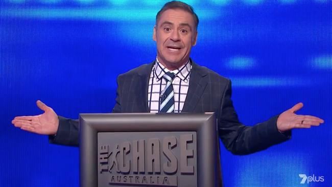 O’Keefe is the former host of game show The Chase. Picture: Channel 7