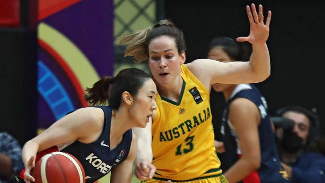 Keely Froling impressed for the Opals at the recent Asia Cup.