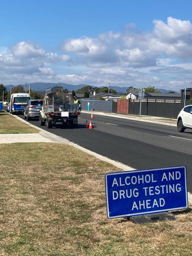 Tasmania Police conducting operations in the Western District. Picture: Supplied.