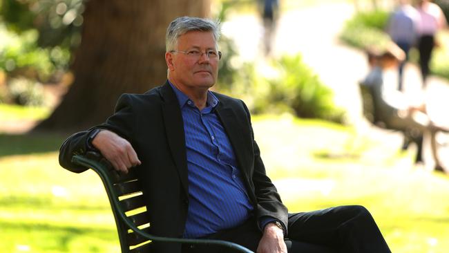 Grant Stewart told the commission his son was “quite distressed”, and didn’t understand what was happening throughout the call, because he thought he had done something wrong. Picture: Stuart McEvoy/The Australian