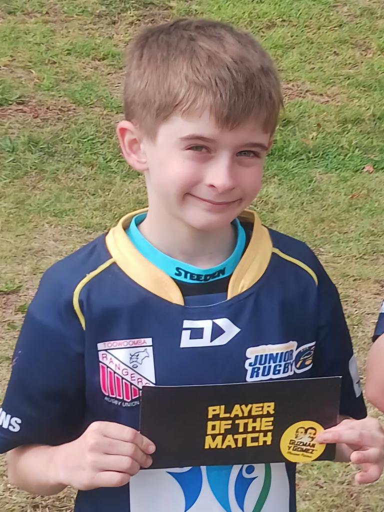 Toowoomba rugby union junior Sam Jones