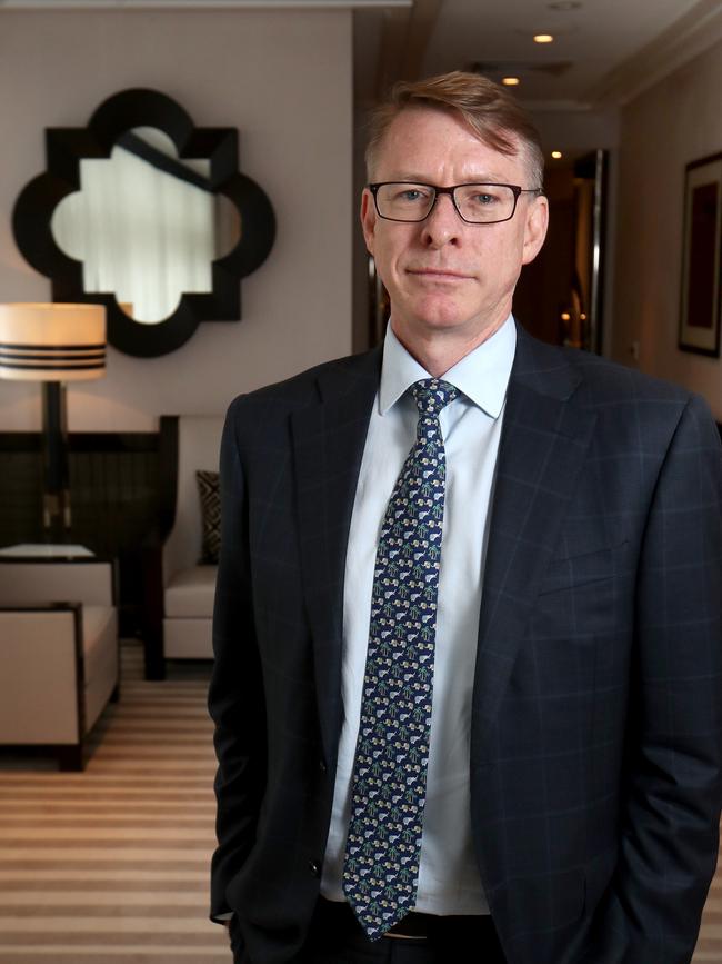 Under-pressure Crown CEO Ken Barton. Picture: David Geraghty