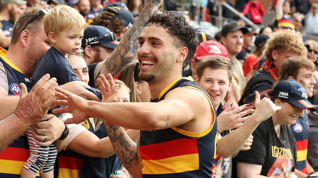 Rankine was electric in his first season at the Crows, how much can he improve? (Photo by Sarah Reed/AFL Photos via Getty Images)