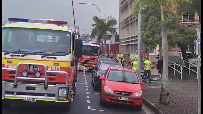 Firefighters battle building blaze in Rockhampton City | Townsville ...