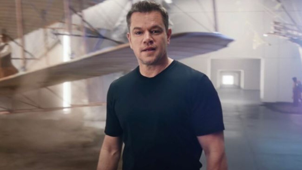 Matt Damon in the 2021 Crypto.com ad. Picture: Crypto.com